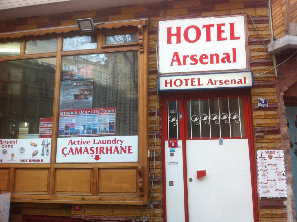 Arsenal Hotel Istanbul Exterior photo